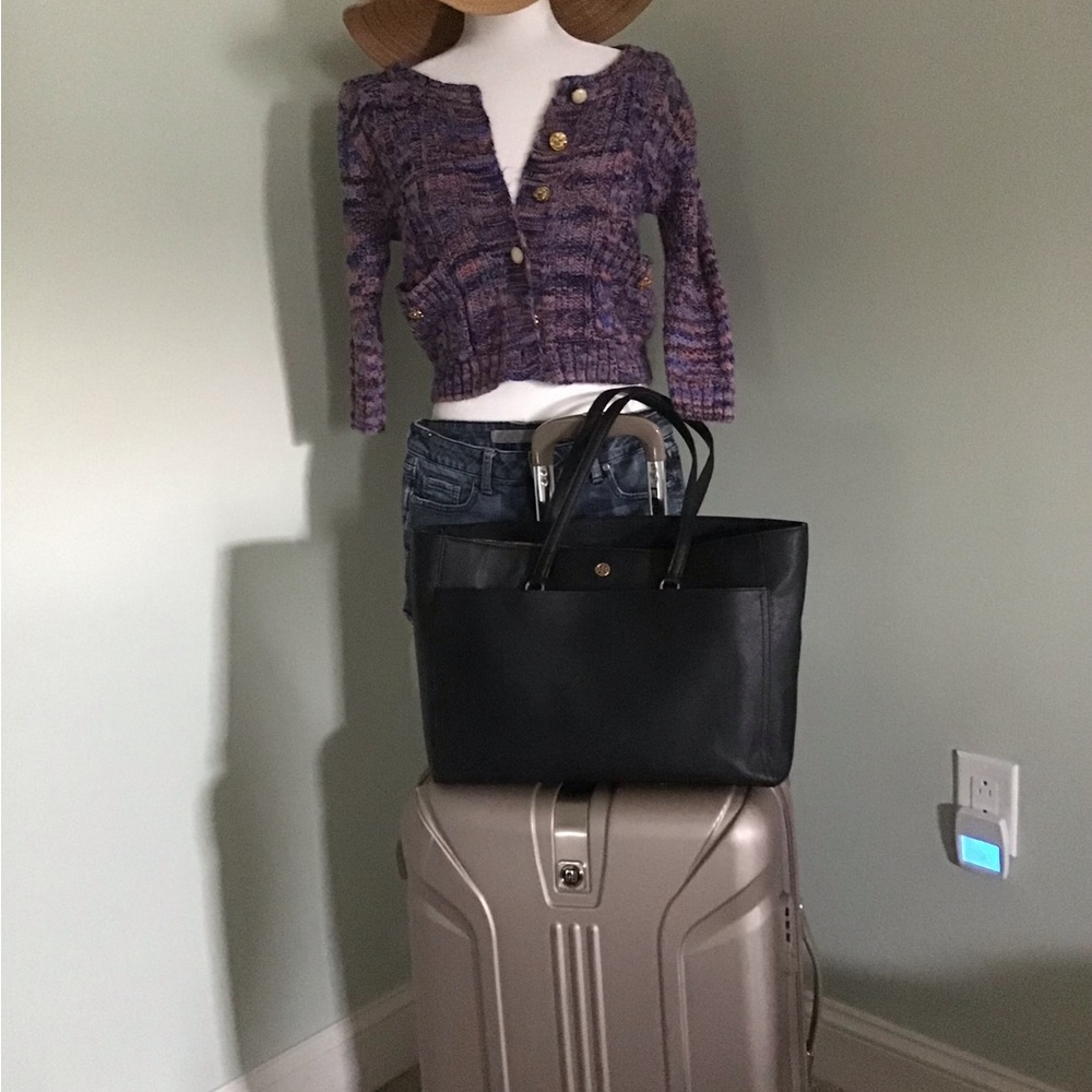 Crop top, Sweater, size small, pink and purple - Picture 8 of 8